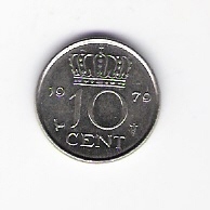  Niederlande 10 Cent N 1979 Schön Nr.66   