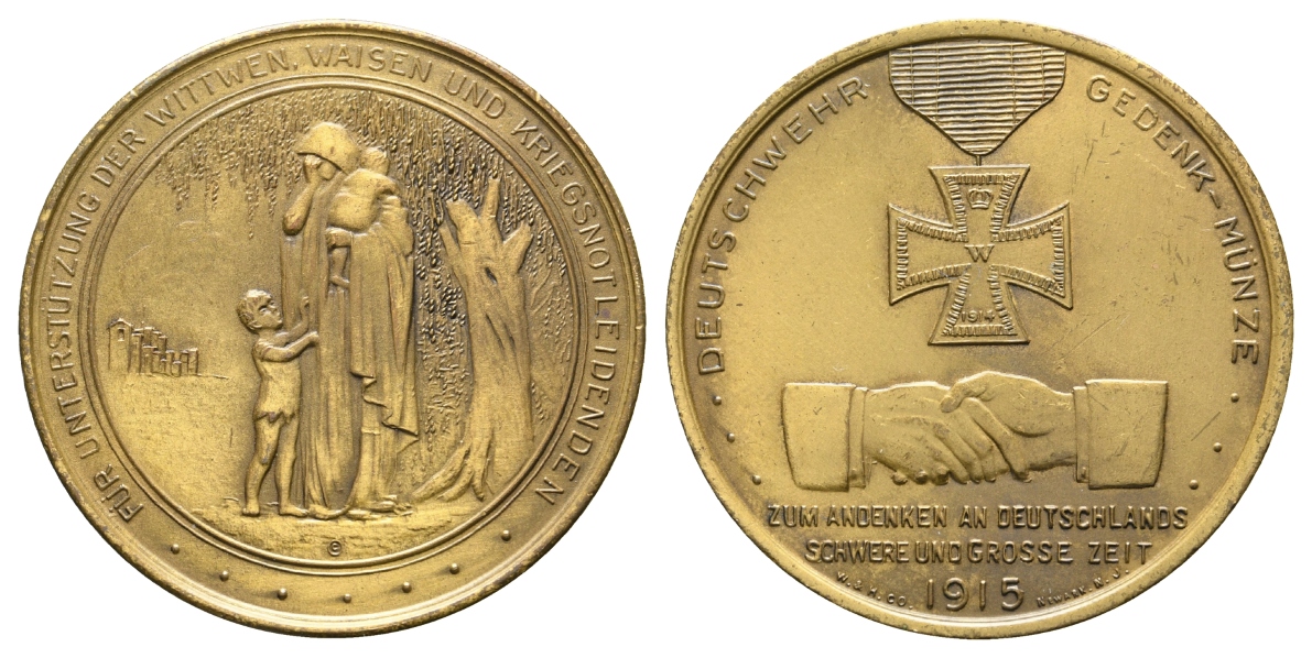  Medaille 1915, Bronze; 19,83 g, Ø 38,3 mm   