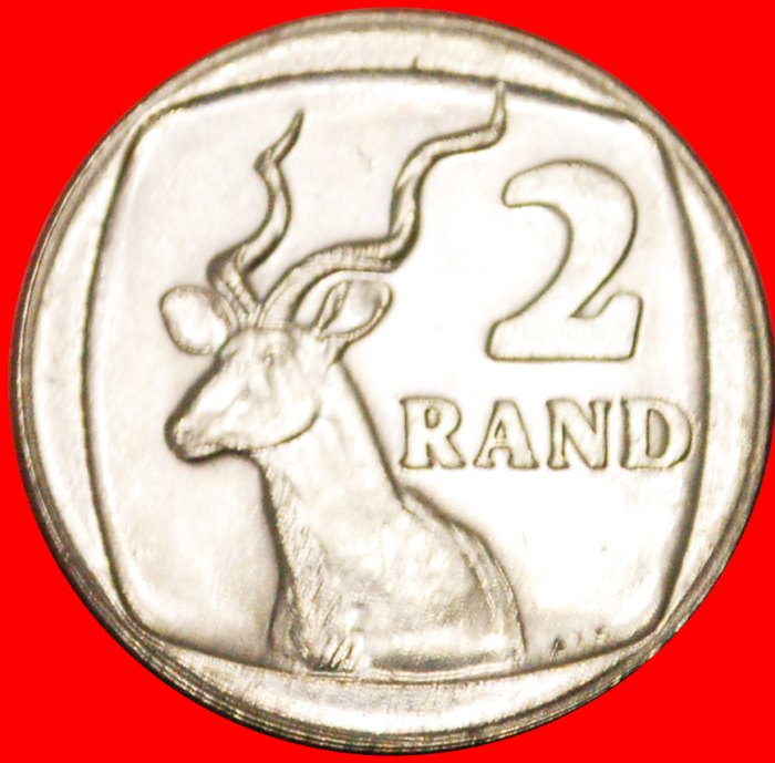  · ANTELOPE: SOUTH AFRICA ★ 2 RANDS 1991! LOW START★ NO RESERVE!   