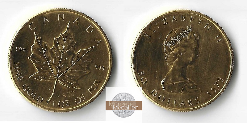 Kanada  50 Dollar (10 Stück!) MM-Frankfurt Feingold: 10 x 31,1g ges. 311g Maple Leaf 2015 