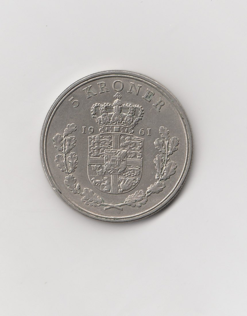  5 Kroner Dänemark 1961 (M134)   