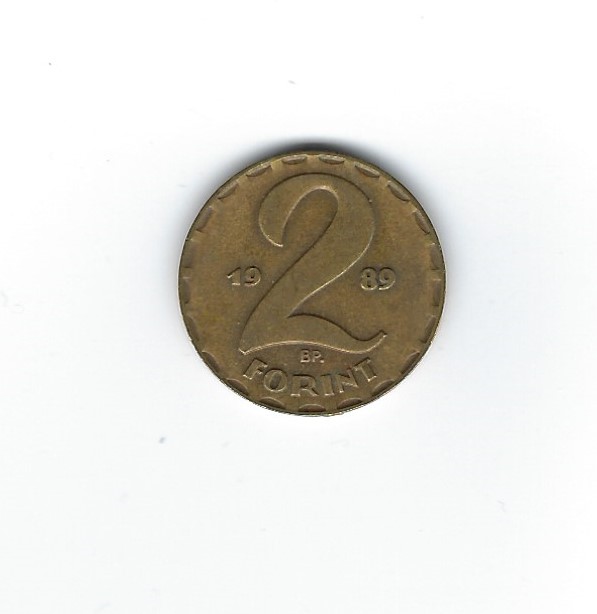  Ungarn 2 Forint 1989   