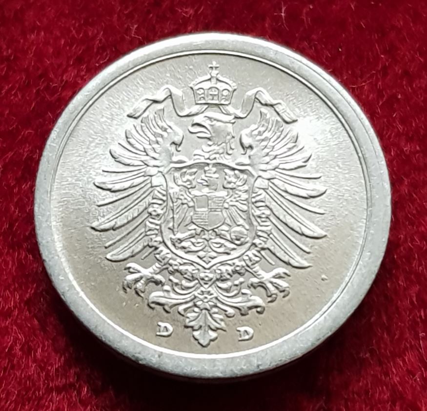  7361(14) 1 Pfennig (Kaiserreich) 1917/D in UNC/PRFR!! ............................. von Berlin_coins   