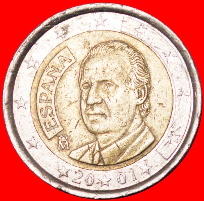  • MIT ATLANTIS: SPANIEN ★ 2 EURO 2001! UNVERÖFFENTLICHT! OHNE VORBEHALT!   