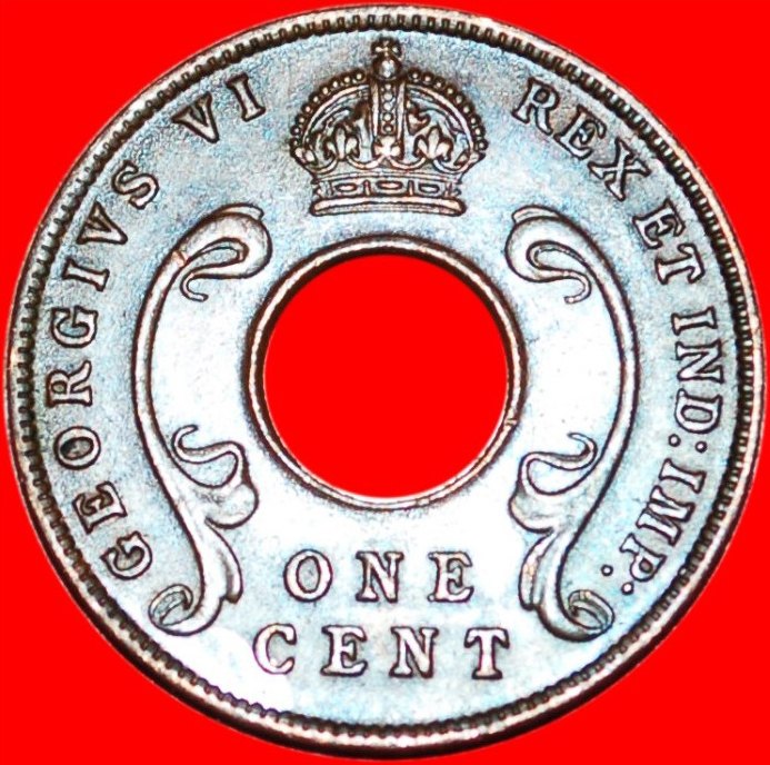  * GREAT BRITAIN HOLE: EAST AFRICA ★ 1 CENT 1942 WITHOUT I INDIA! LOW START★ NO RESERVE!   