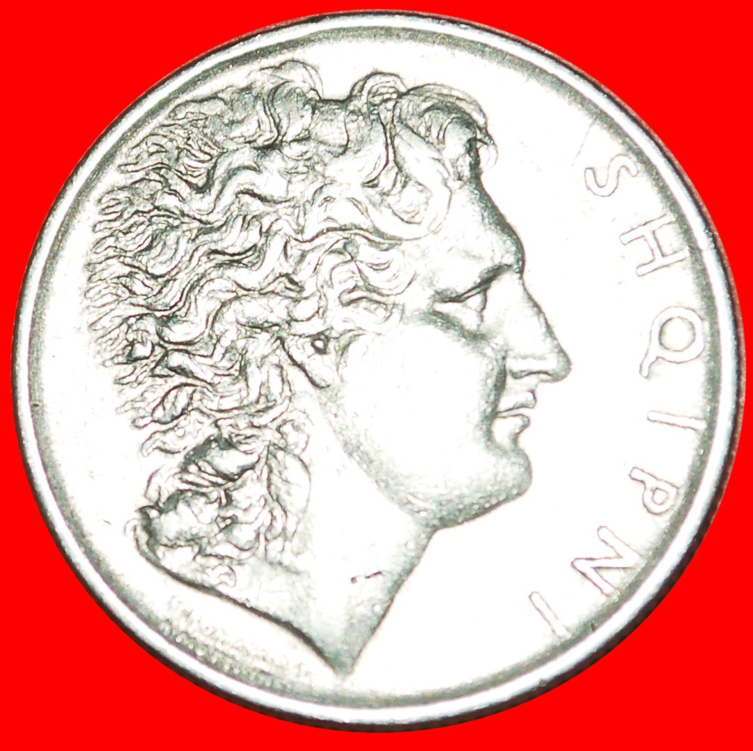 • ITALY: ALBANIA ★ 1 LEK 1927R! ALEXANDER THE GREAT (336-323 BCE)!  LOW START ★ NO RESERVE!   