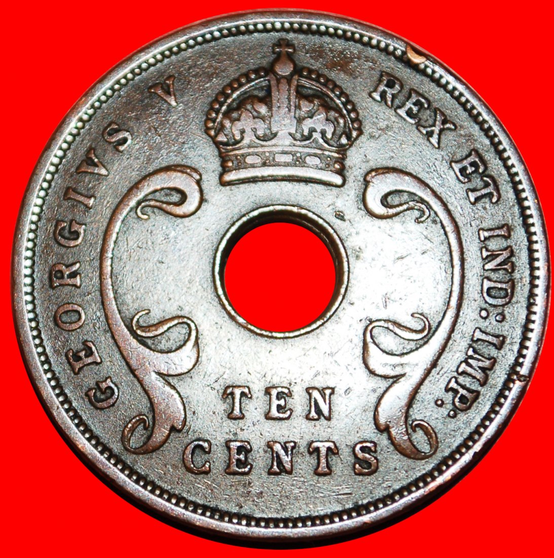  • GREAT BRITAIN (1921-1936): EAST AFRICA ★10 CENTS 1934! George V (1911-1936) LOW START★ NO RESERVE!   