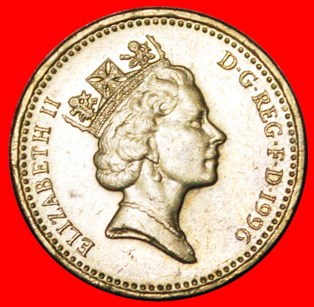  • CELTIC CROSS: GREAT BRITAIN ★ 1 POUND 1996! LOW START ★ NO RESERVE!   