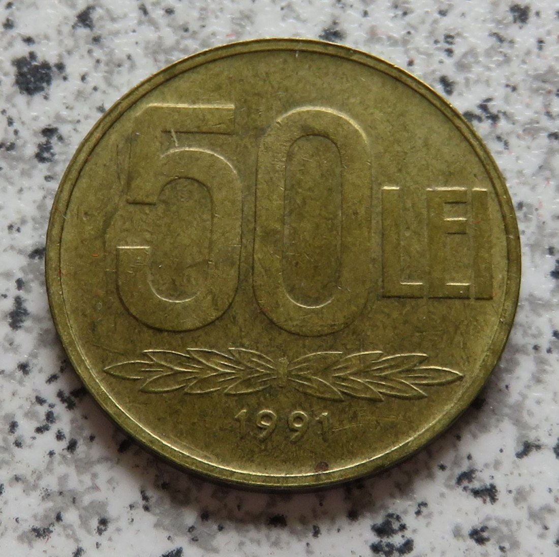  Rumänien 50 Lei 1991   