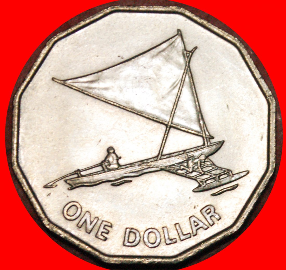  * SCHIFF: KIRIBATI ★ 1 DOLLAR 1979 STG STEMPELGLANZ! UNGEWÖHNLICH! OHNE VORBEHALT!   
