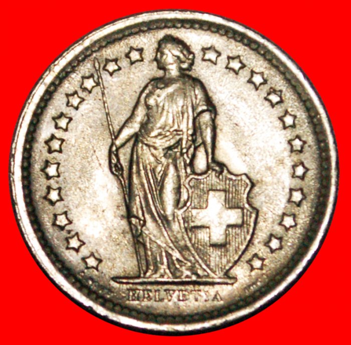  * WITHOUT STAR (1968-2021): SWITZERLAND ★ 1/2 FRANC 1968B! LOW START! ★ NO RESERVE!   