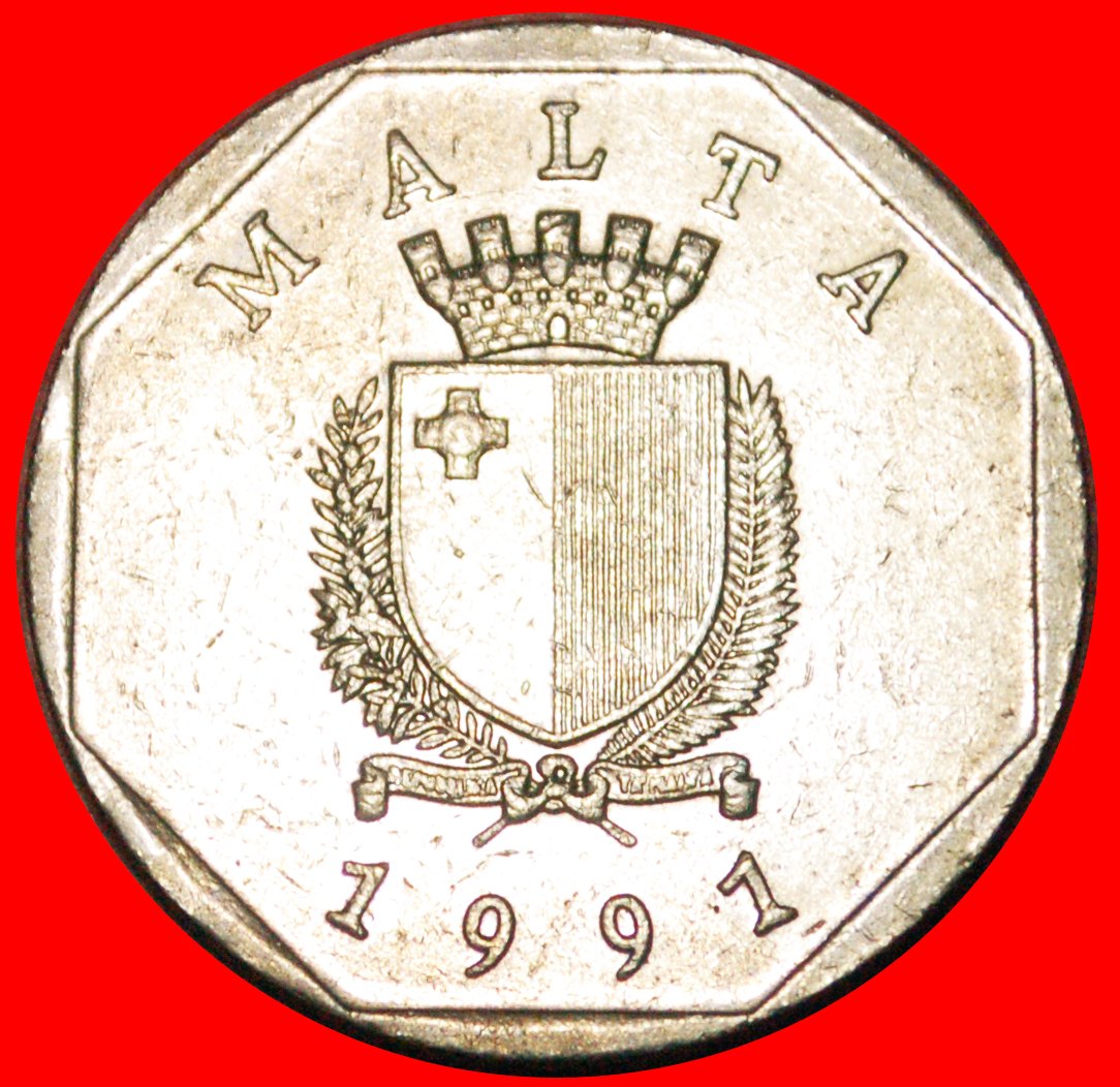  * BLUME: MALTA ★ 50 CENTS 1991! OHNE VORBEHALT!   