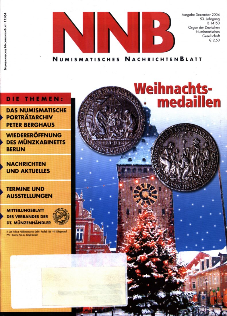  (NNB) Numismatisches Nachrichtenblatt 12/2004 Weihnachtsmedaillen - ein kleiner Überblick   