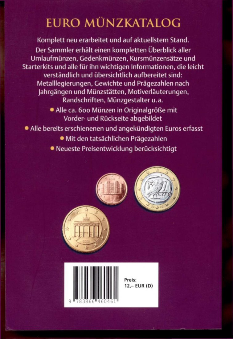  Schön - Euro Münzkatalog 2009: Alle Länder, Münzen, Münzstätten und Auflagen   