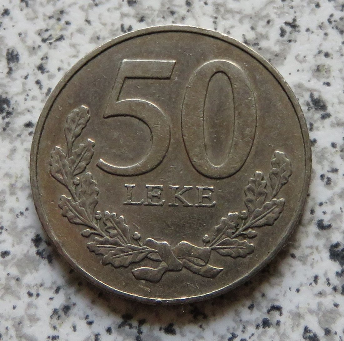  Albanien 50 Leke 1996   