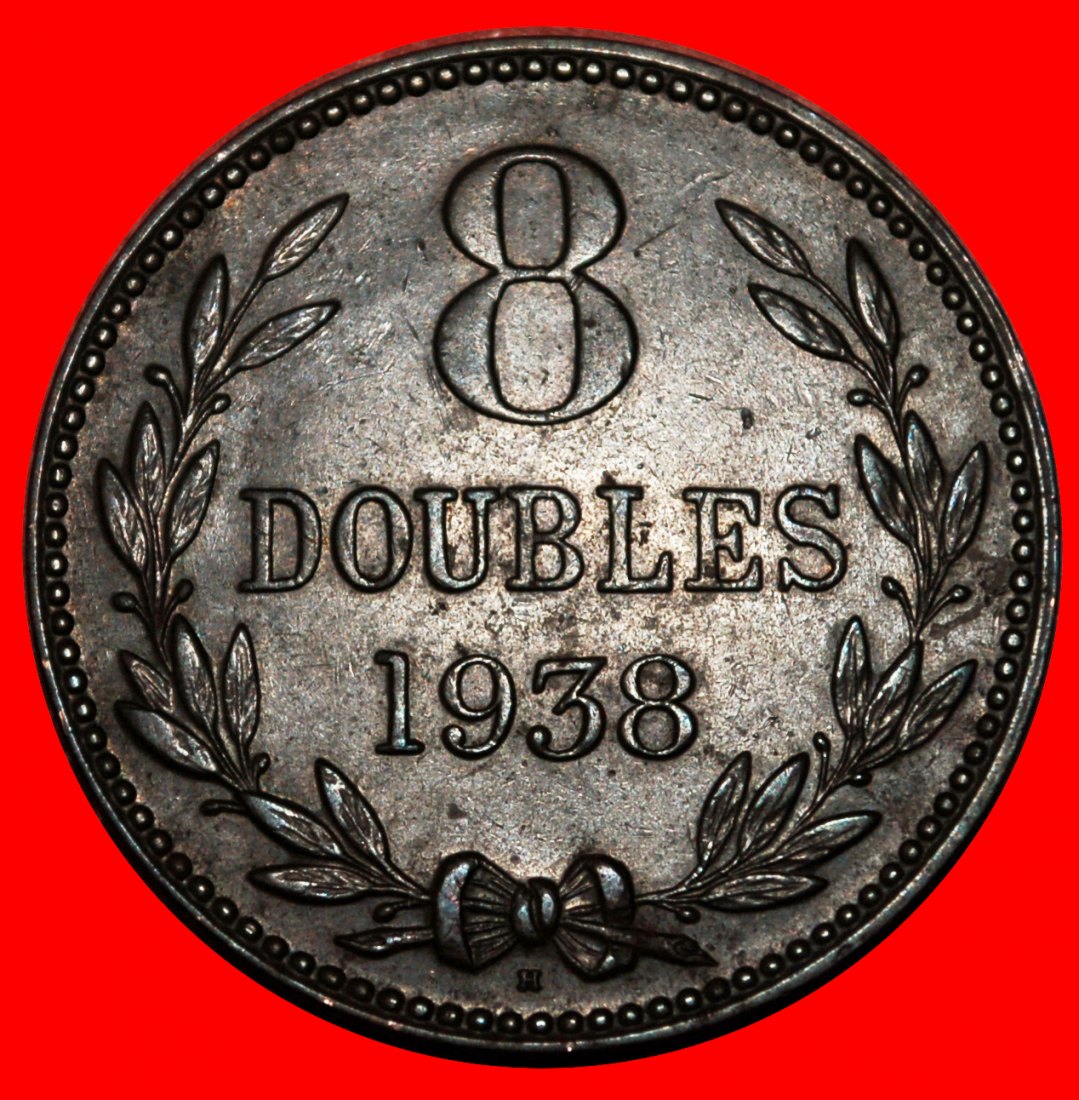  * GREAT BRITAIN (1914-1949):GUERNESEY GUERNSEY★8 DOUBLES 1938H★JUST PUBLISHED★LOW START★ NO RESERVE!   
