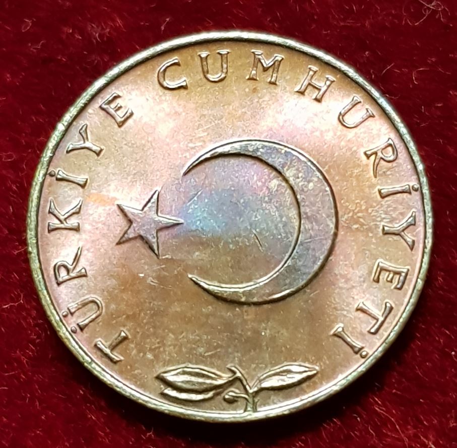  8295(6) 5 Kurus (Türkei) 1971 in unc- ............................................. von Berlin_coins   