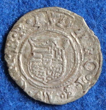  RDR – Ungarn, Rudolph II., 1576-1612, Denar #038   