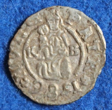  RDR – Ungarn, Rudolph II., 1576-1612, Denar #038   