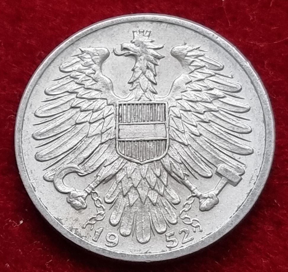  5248(4) 1 Schilling (Österreich) 1952 in vz ....................................... von Berlin_coins   