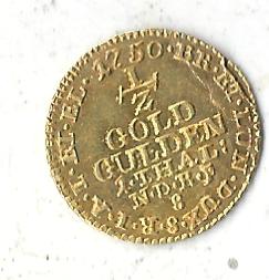  1/2 Goldgulden Hannover Georg II 1727-1860 1750 S Welter 2522 Golden Gate Koblenz Frank Maurer i594   