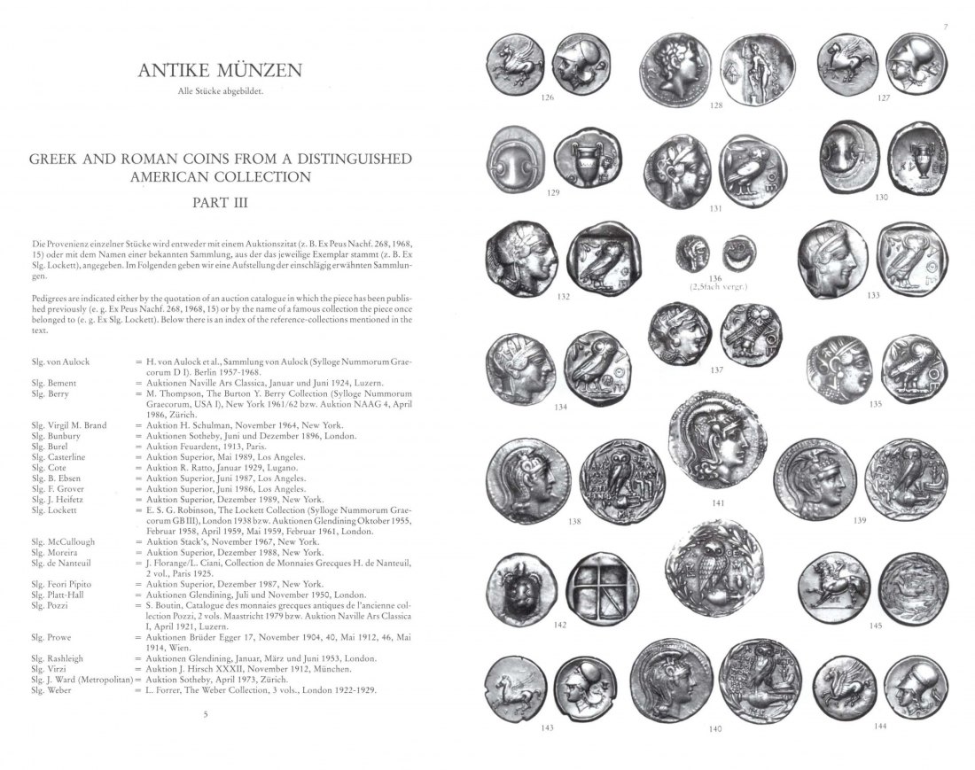  Busso Peus (Frankfurt) Auktion 332 (1991) Greek/Roman Coins from a Distinguished American collection   