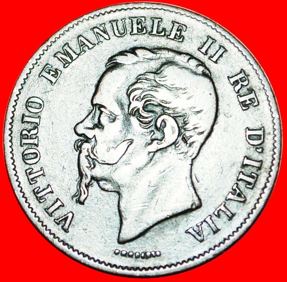  * MAILAND: ITALIEN ★ 5 CENTESIMES 1861M! Viktor Emanuel II. (1861-1878)★OHNE VORBEHALT!   