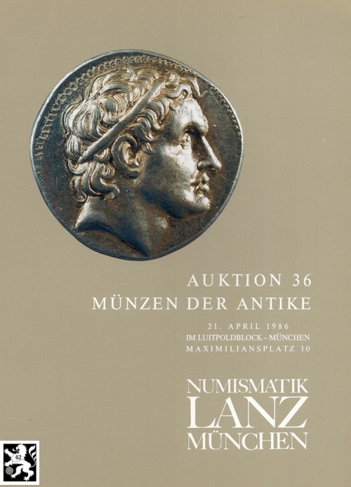  Lanz ( München ) Auktion 36 (1986) ANTIKE - Römische Republik & Kaiserzeit ,Griechen ,Kelten ,Byzanz   