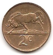  Süd-Afrika 2 Cents 1988 #62   