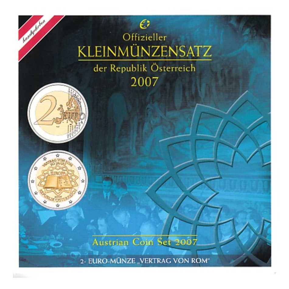  Offiz. Euro-KMS Österreich *50 Jahre Römische Verträge* 2007 *hgh*   