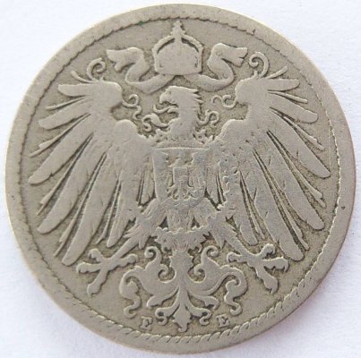  Deutsches Reich 10 Pfennig 1896 E K-N s+   