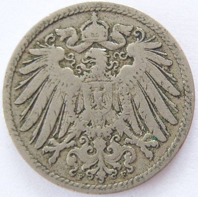  Deutsches Reich 10 Pfennig 1896 F K-N s+   