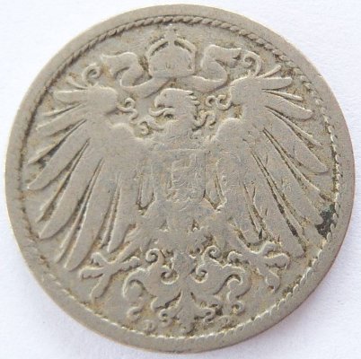  Deutsches Reich 10 Pfennig 1900 D K-N s   