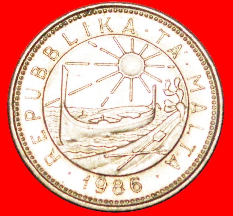  * SHIP and the SUN: MALTA ★ 10 CENTS 1986! LOW START ★ NO RESERVE!   