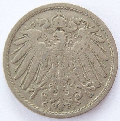  Deutsches Reich 10 Pfennig 1907 A K-N ss   