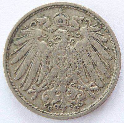  Deutsches Reich 10 Pfennig 1907 G K-N ss   