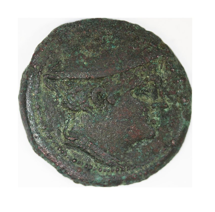  Römische Republik,AE Semuncia 217-215 BC, 19 mm ,6,81 g   