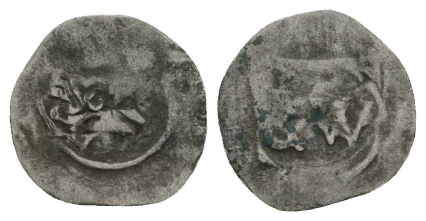  Mittelalter; Kleinmünze; 0,34 g   