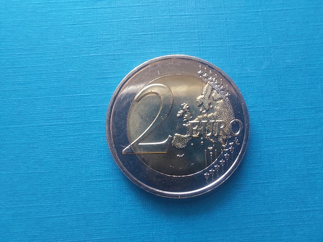  Andorra - 2 Euro Münze 2021 - Normale Umlaufmünze - unc.   