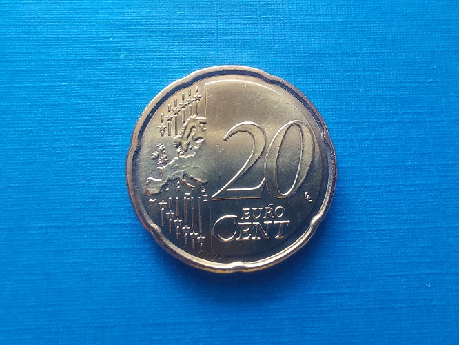  Andorra - 20 Cent Münze 2019 - Normale Umlaufmünze - unc.   