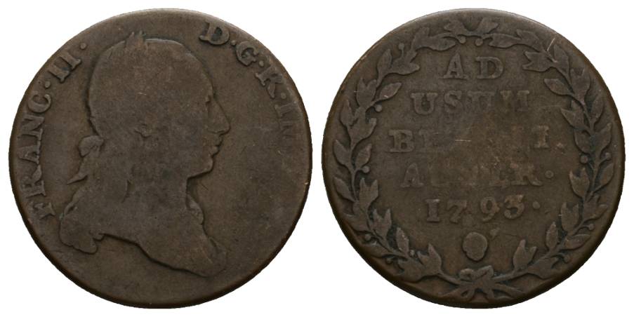  Ausland; Kleinmünze 1793   