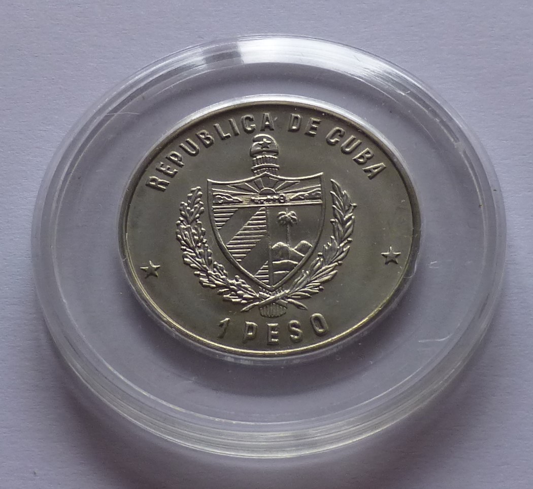  Kuba / Cuba 1 Peso 1981, FIFA World Cup 1982   
