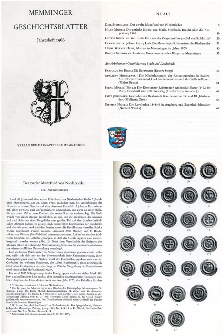  Steinhilber - Der zweite Münzfund von Niederrieden   