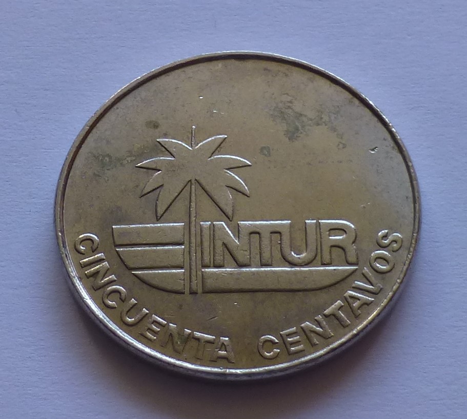  Kuba / Cuba 50 Centavos 1981, Intur - National Institute of Tourism   