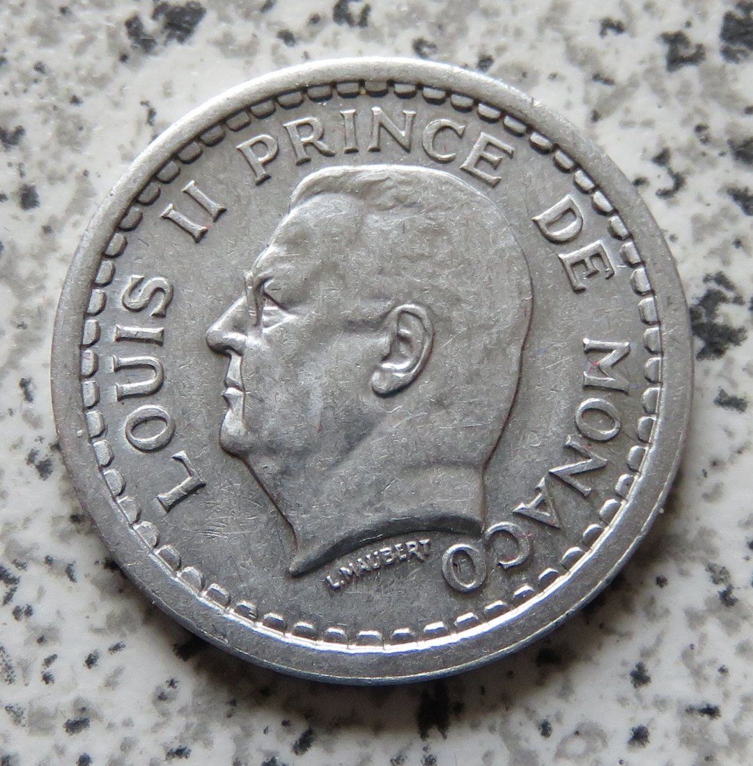  Monaco 1 Franc 1943, Erhaltung   