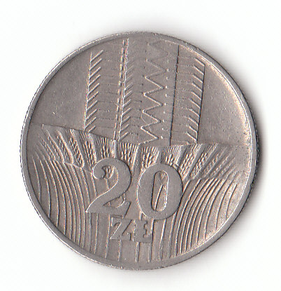  Polen 20 Zlotych 1973 (F010)b.   