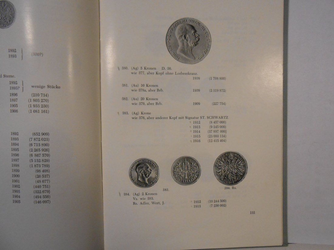  Münzprägungen der Habsburger 1780-1918 und Österreich 1918-1956 Katalog   