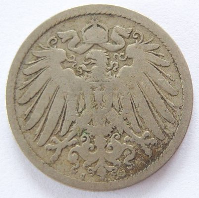  Deutsches Reich 10 Pfennig 1890 J K-N s   