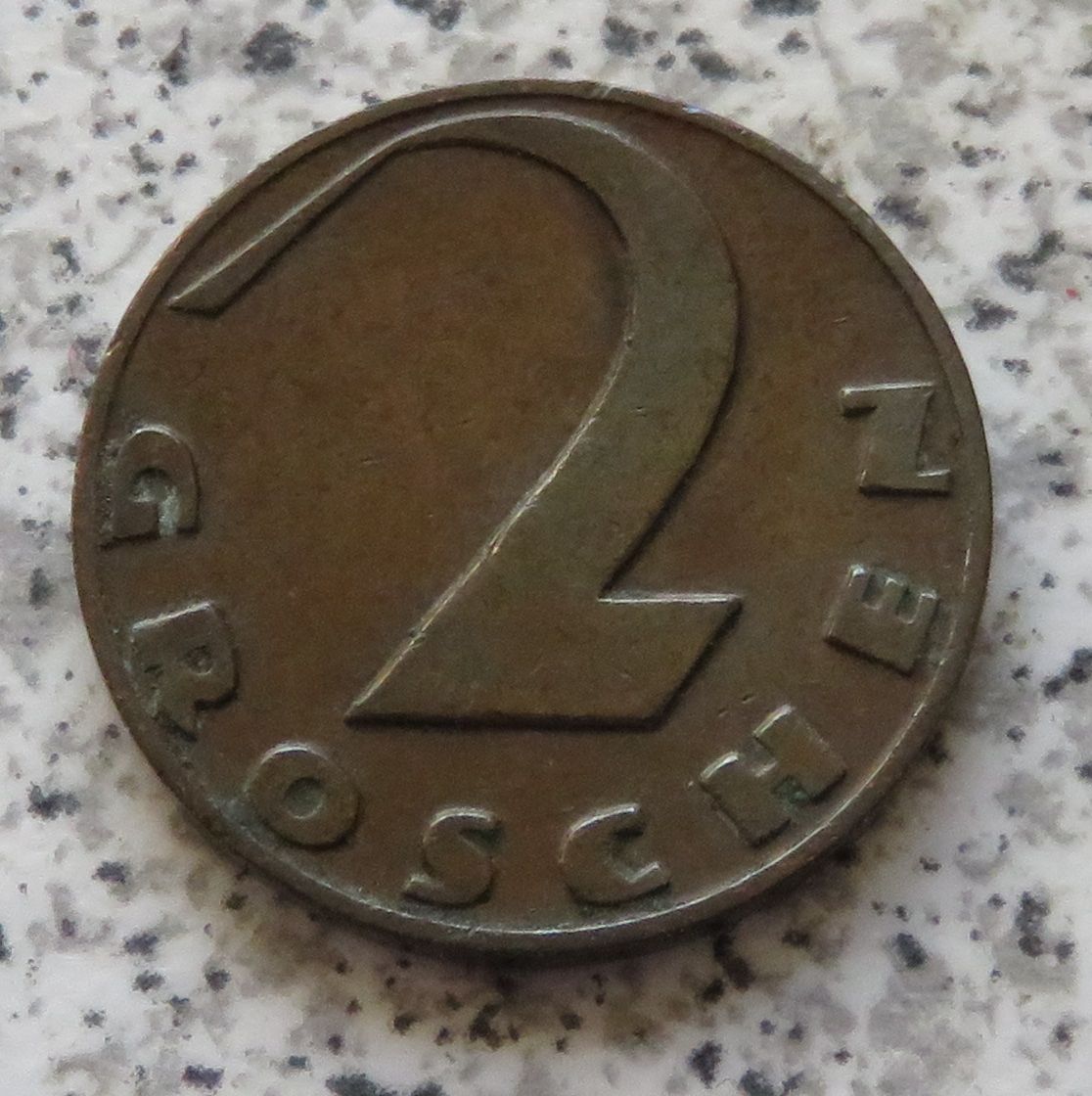  Österreich 2 Groschen 1935   