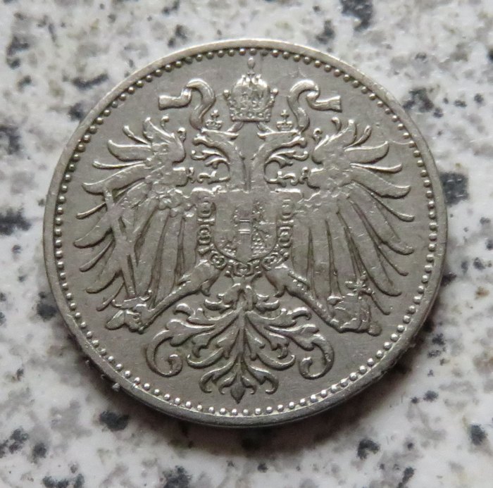  Österreich K & K 10 Heller 1894   